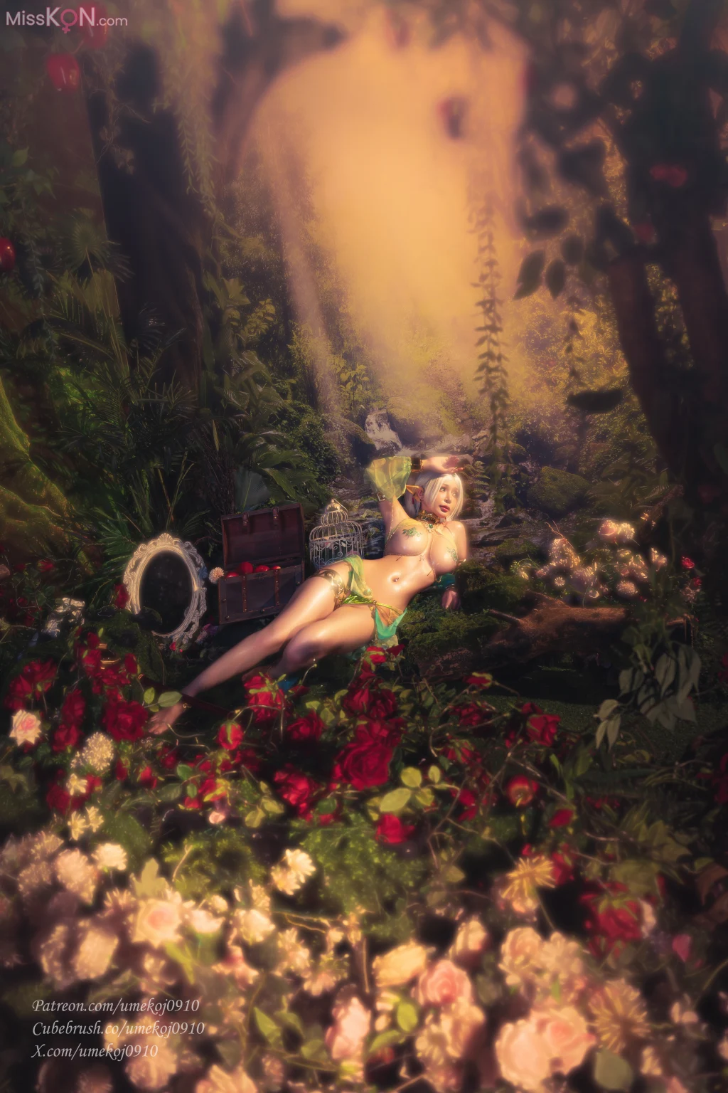 Coser@UmekoJ: Frieren x Rukkhadevata outfit「Frieren Beyond Journey’s End」 (89 photos + 14 videos) – Page 2