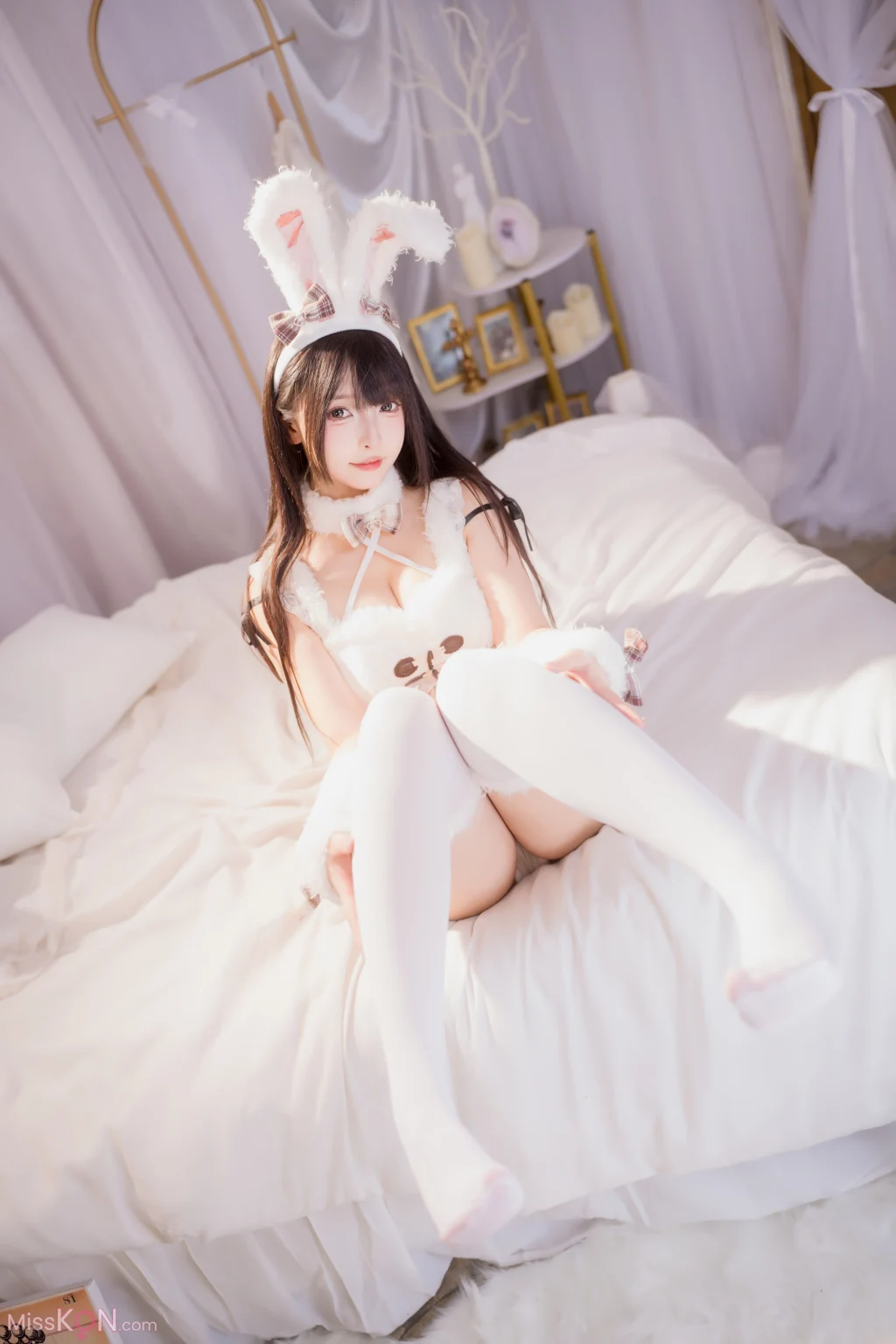 Coser@神楽坂真冬: 毛绒白兔 (75 photos + 2 videos) – Page 2