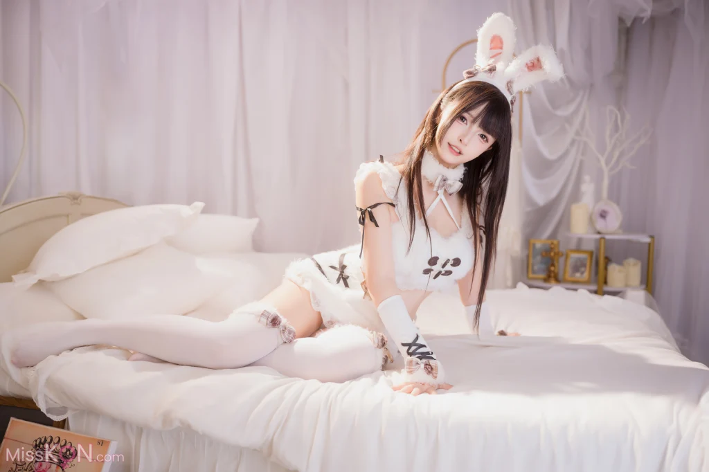 Coser@神楽坂真冬: 毛绒白兔 (75 photos + 2 videos) – Page 2