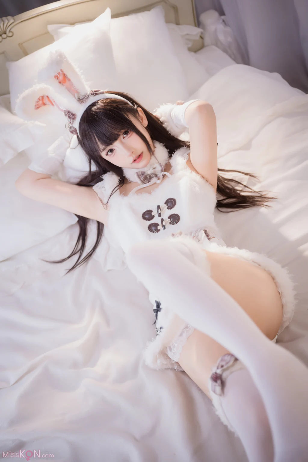 Coser@神楽坂真冬: 毛绒白兔 (75 photos + 2 videos) – Page 3