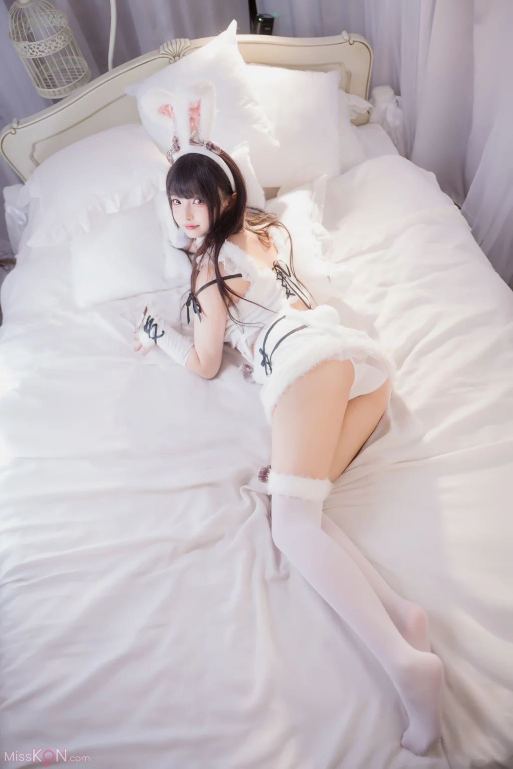 Coser@神楽坂真冬: 毛绒白兔 (75 photos + 2 videos) – Page 3
