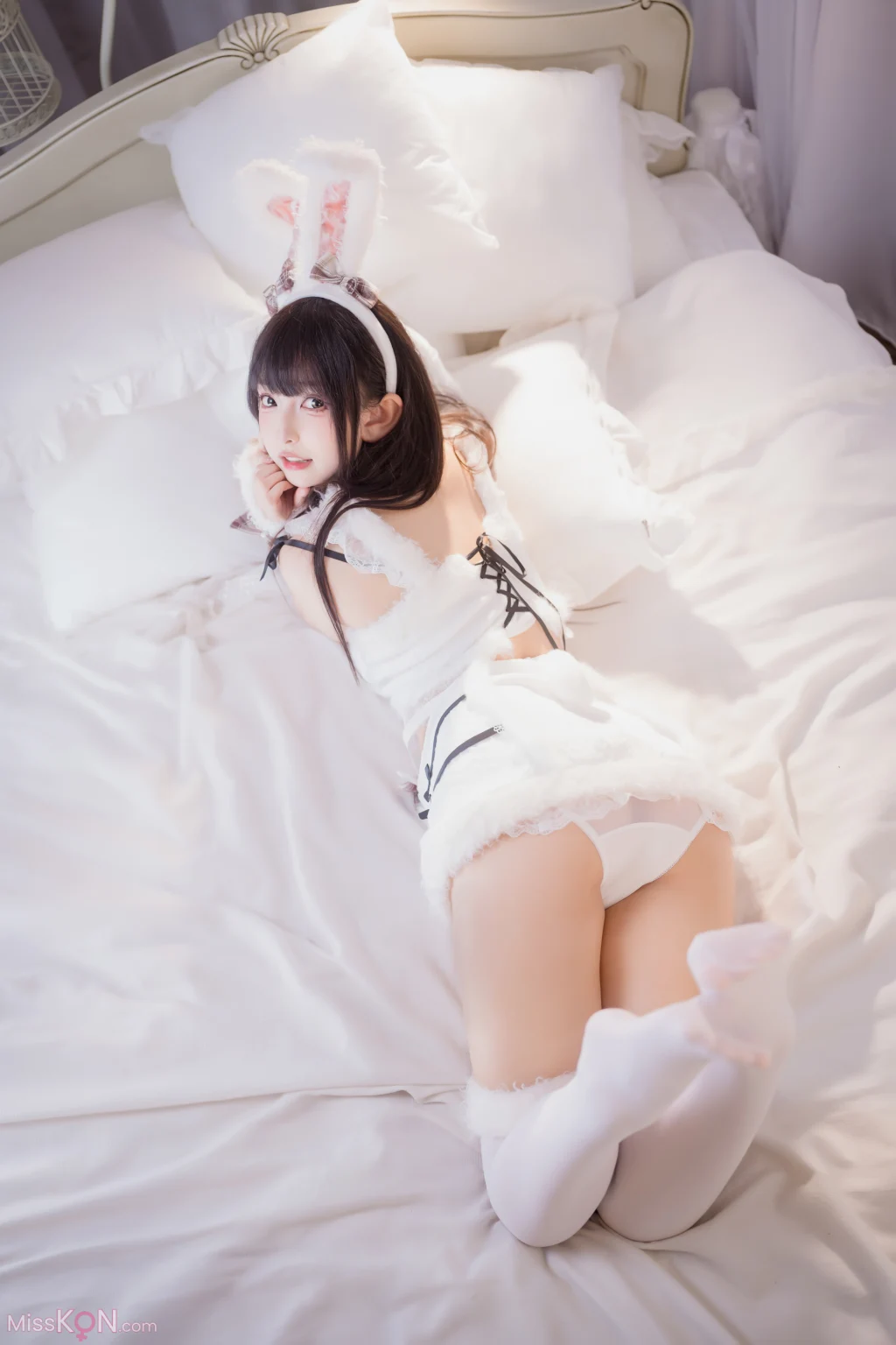 Coser@神楽坂真冬: 毛绒白兔 (75 photos + 2 videos) – Page 3