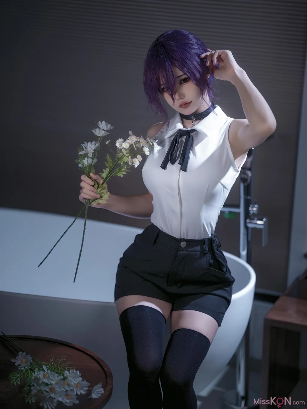Coser@小仓千代w: Patreon订阅 链锯人 蕾塞 (32 photos)