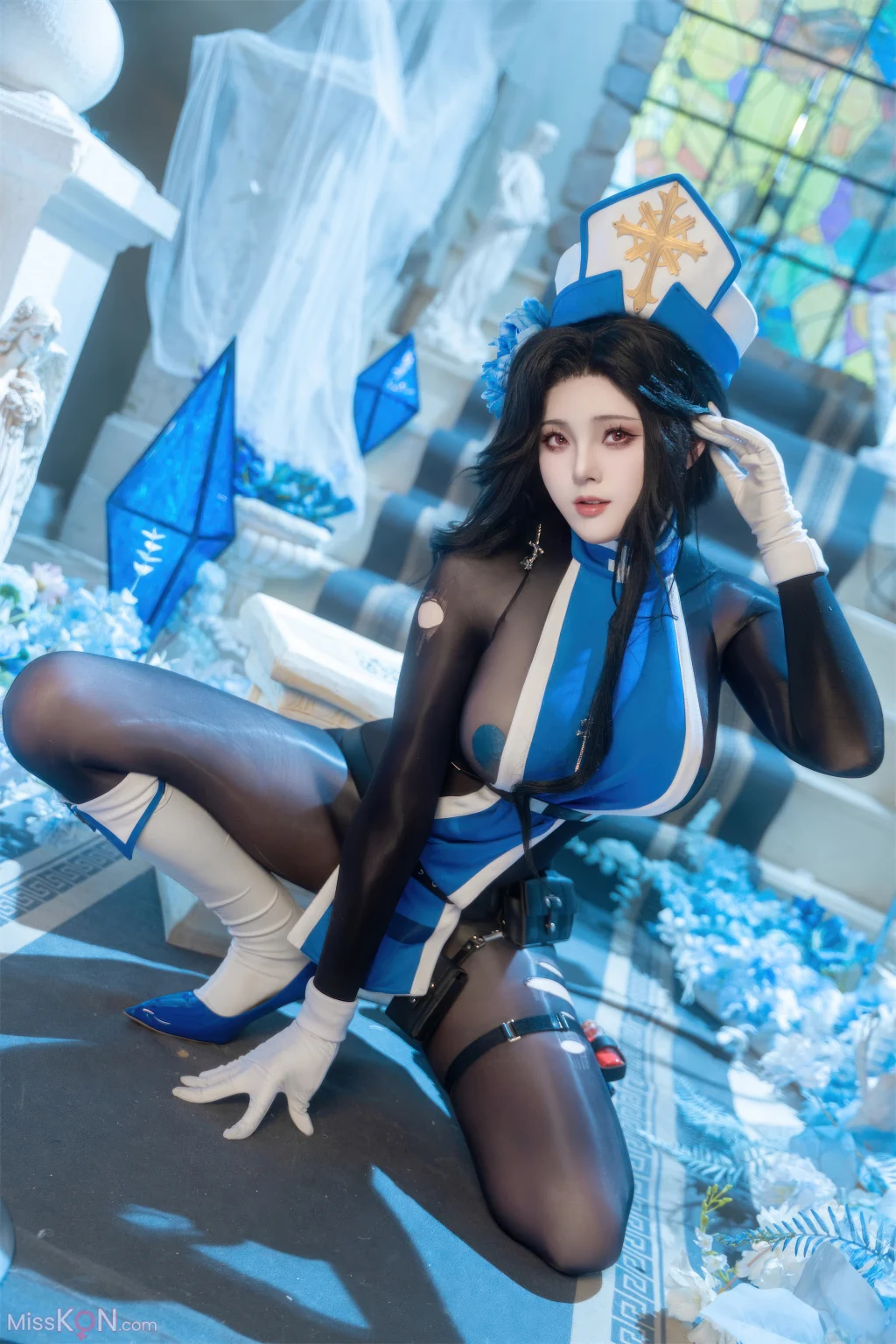 Coser@Natsuko夏夏子: NIKKE 梅登·冰玫瑰 (71 photos) – Page 3