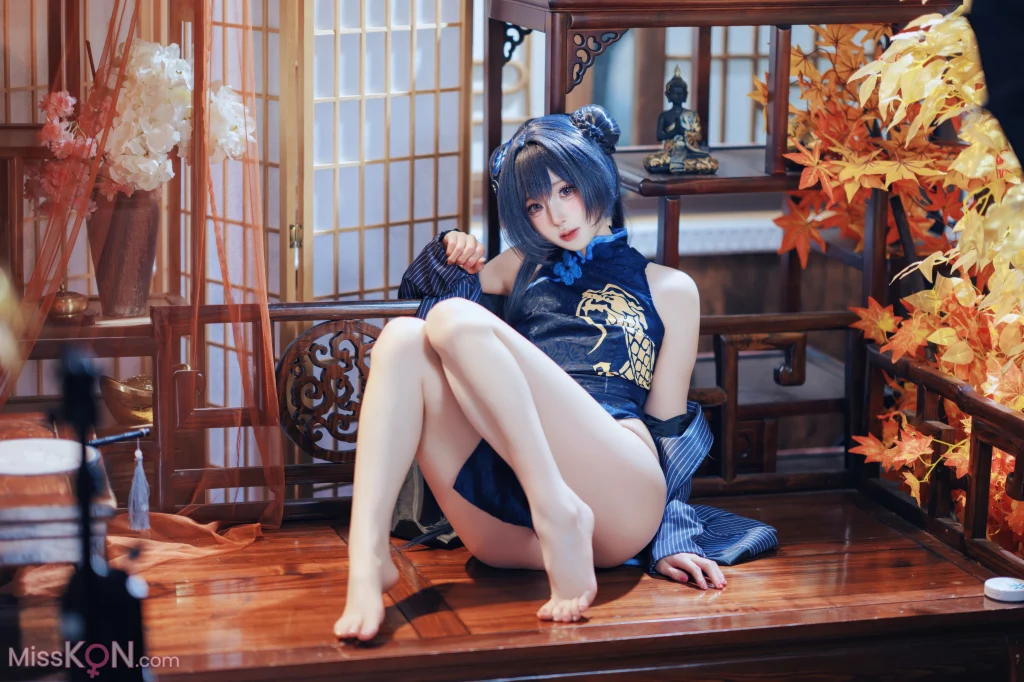Coser@西园寺南歌: 蔚蓝档案 妃咲 (50 photos)