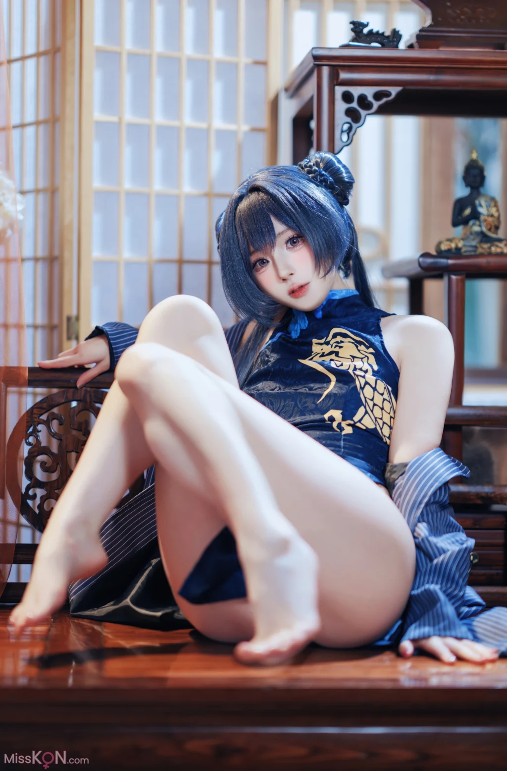Coser@西园寺南歌: 蔚蓝档案 妃咲 (50 photos)