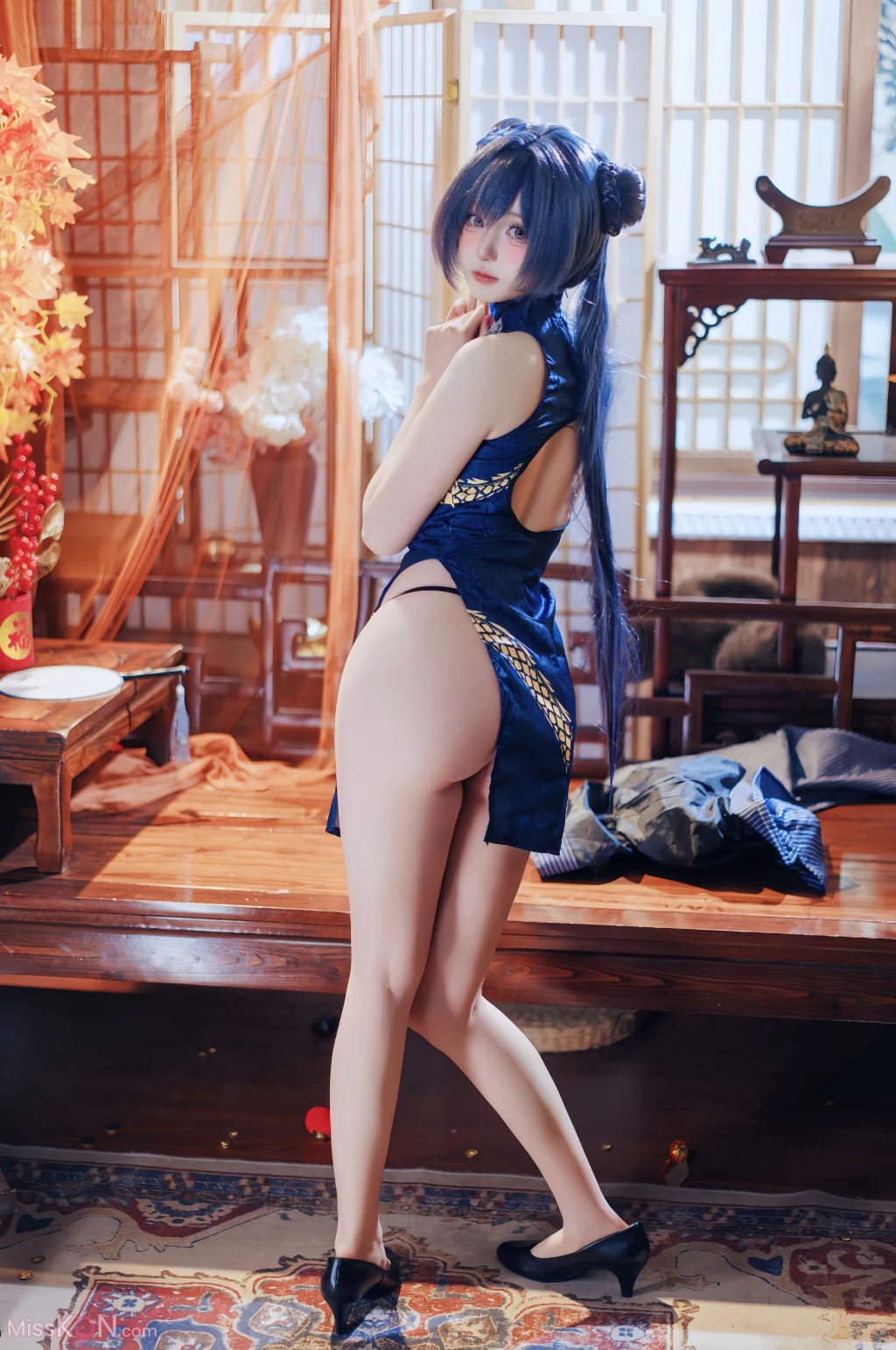 Coser@西园寺南歌: 蔚蓝档案 妃咲 (50 photos)