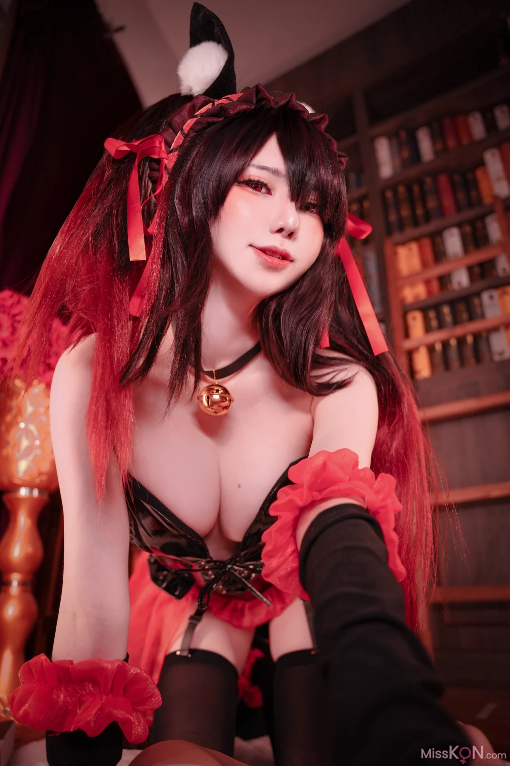 Coser@Sally多啦雪 (Sally Dorasnow): Kurumi Cat Bunny Girl (22 photos)