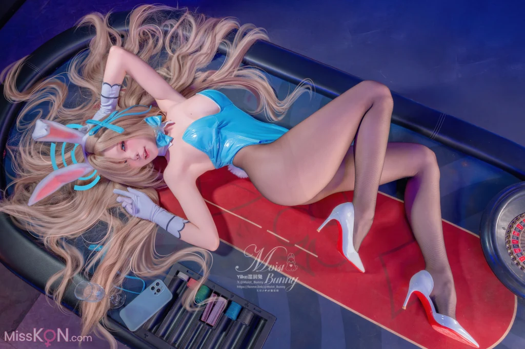 Coser@黏黏团子兔: 2026年03月作品 碧蓝档案 明日奈兔女郎 (89 photos + 1 video) – Page 2