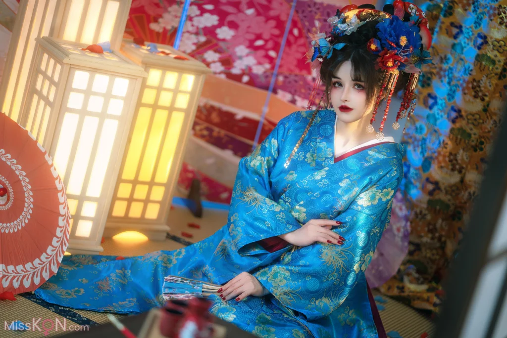 Coser@鹿八岁: 花魁の末路 (149 photos + 1 videos)