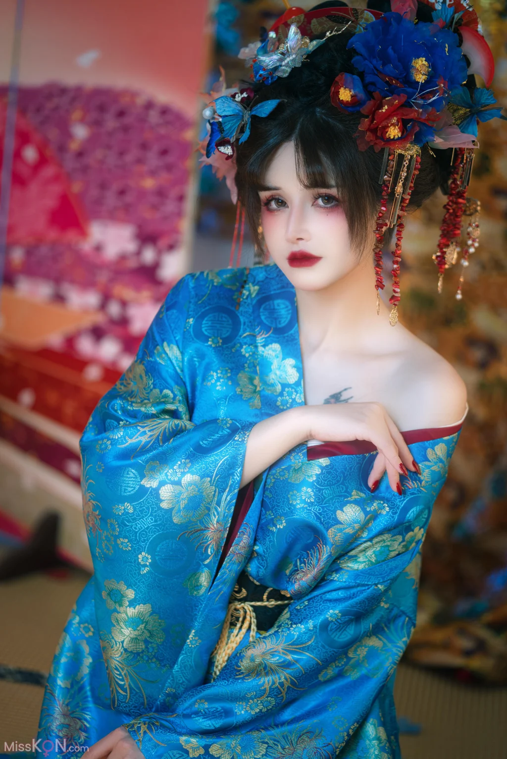 Coser@鹿八岁: 花魁の末路 (149 photos + 1 videos)