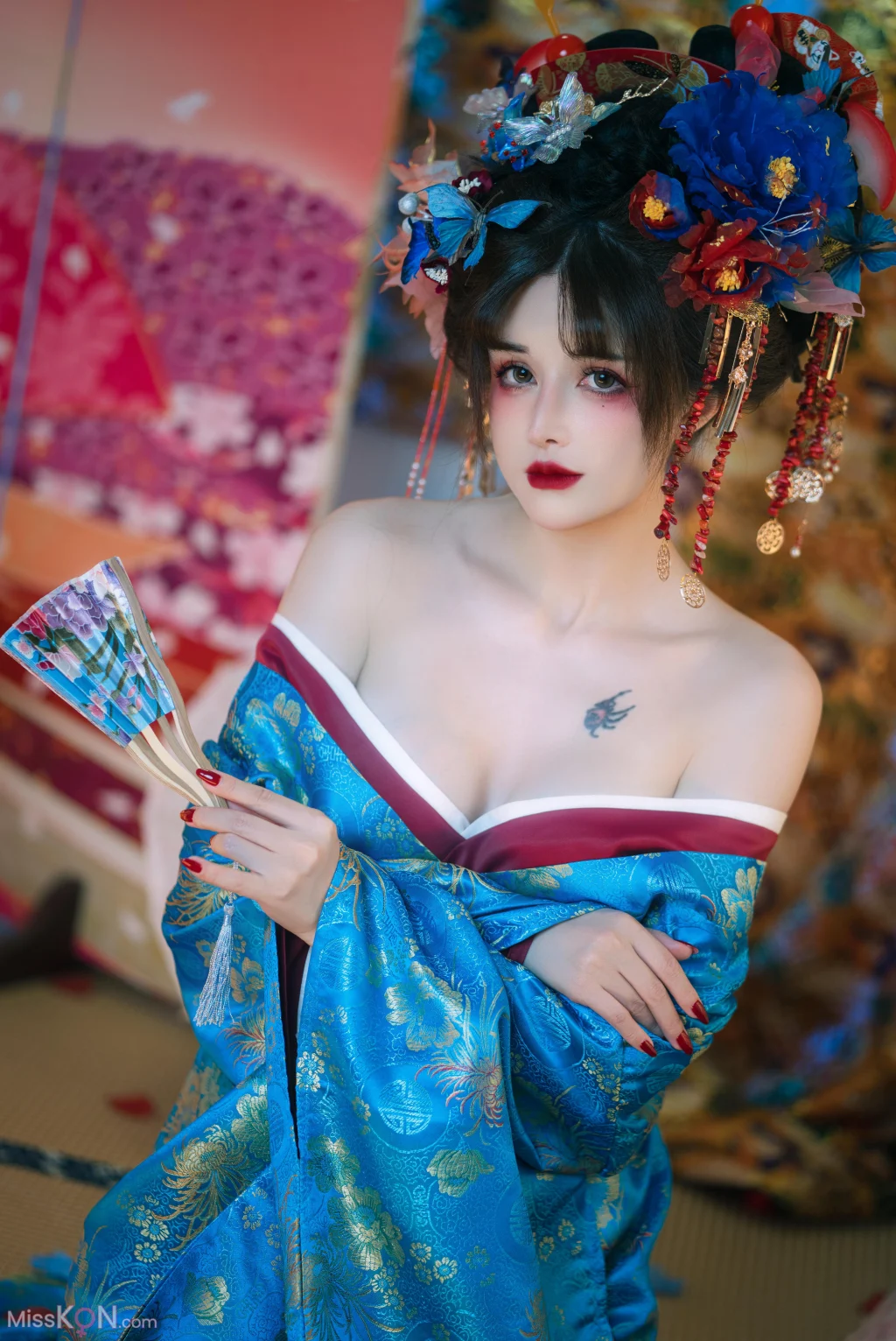 Coser@鹿八岁: 花魁の末路 (149 photos + 1 videos)
