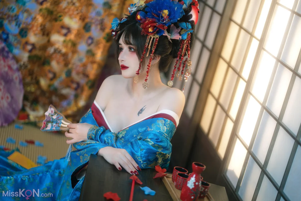 Coser@鹿八岁: 花魁の末路 (149 photos + 1 videos)