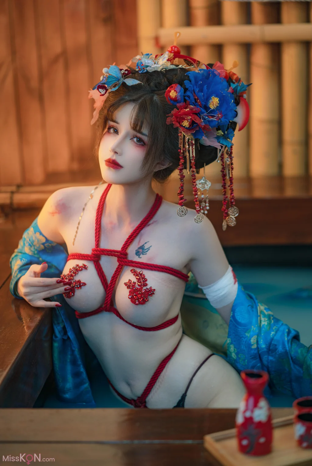Coser@鹿八岁: 花魁の末路 (149 photos + 1 videos) – Page 3