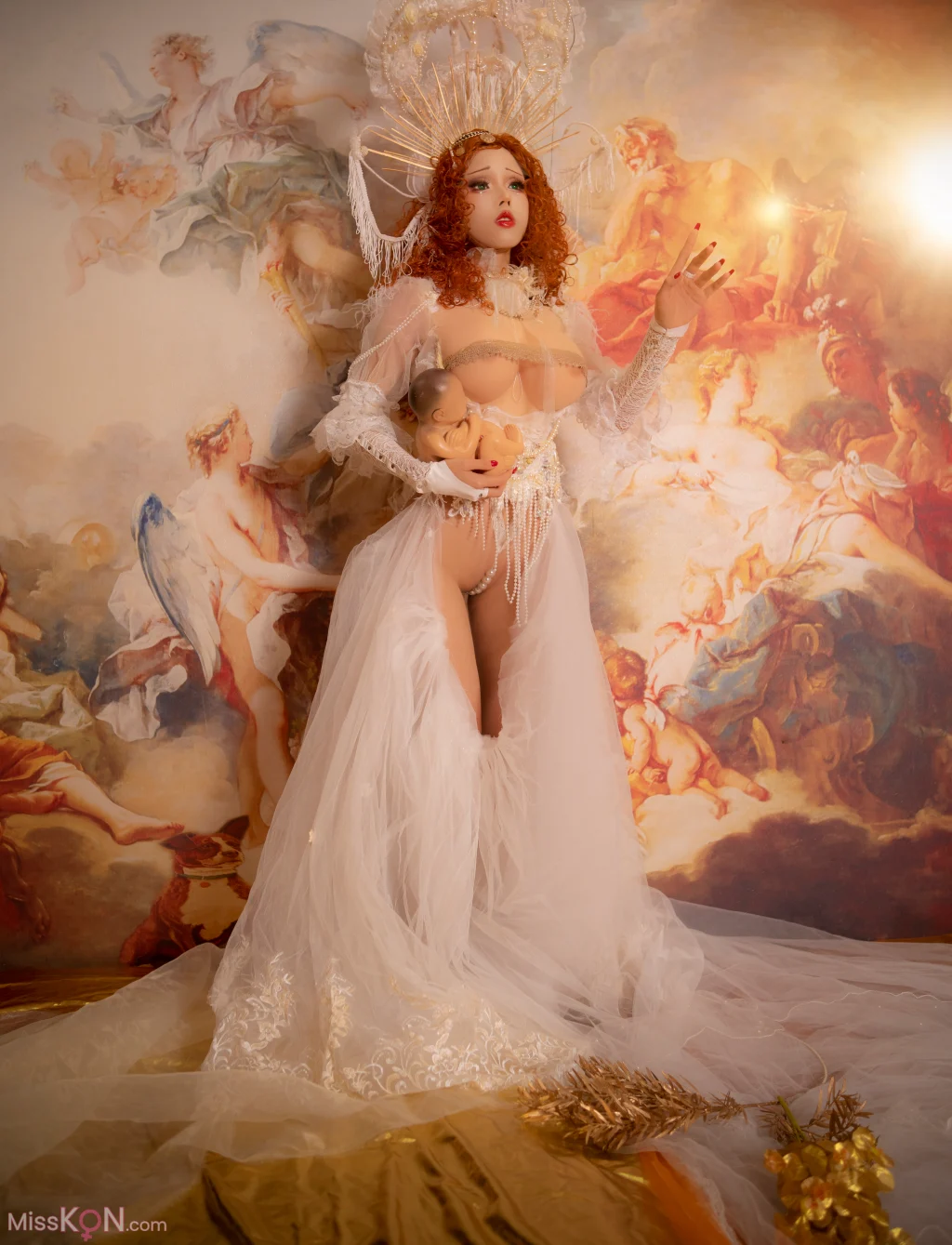 Coser@钛合金TiTi: 圣诞圣母 (51 photos)