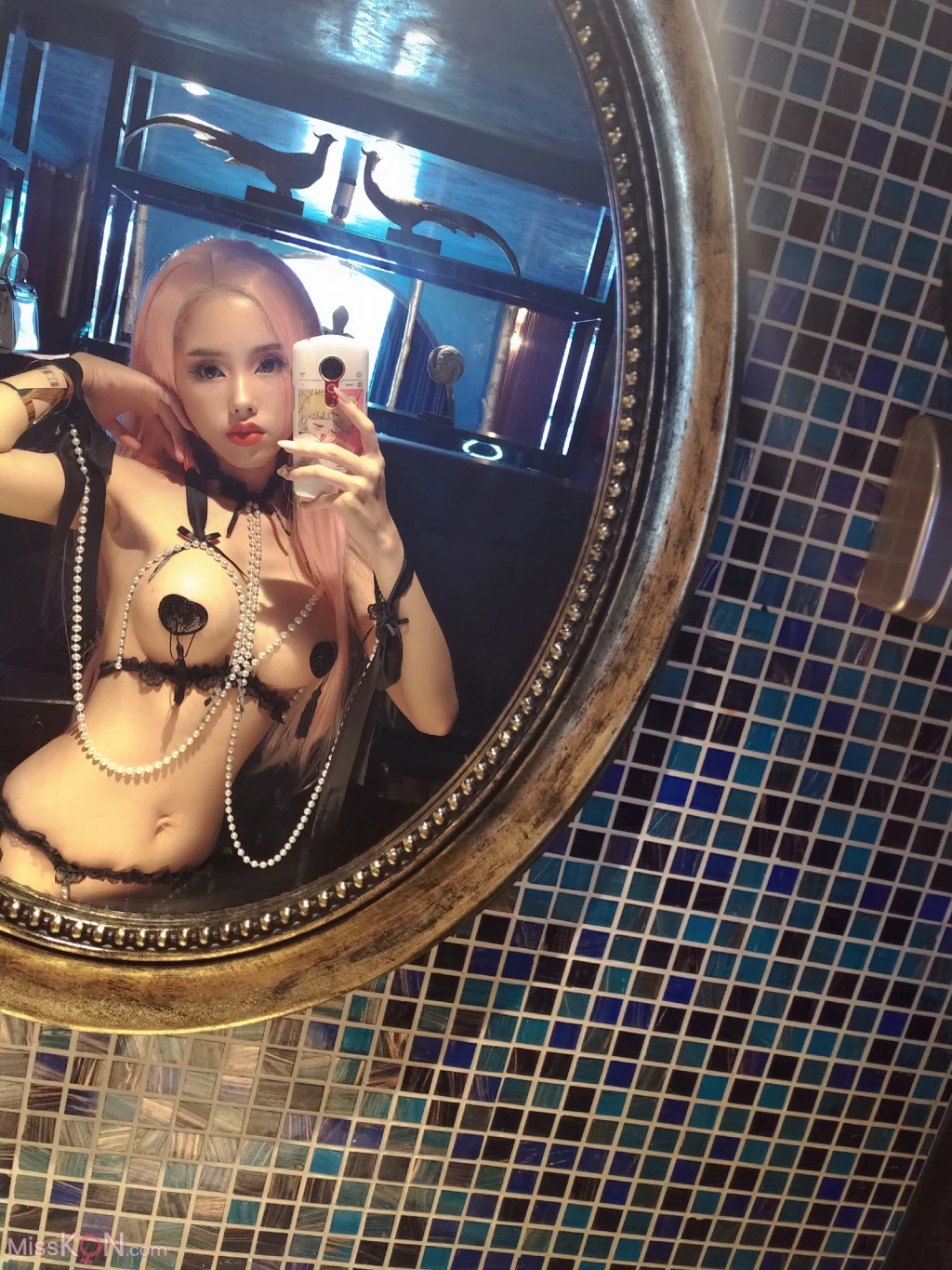 Coser@钛合金TiTi: 珍珠内衣 (10 photos)