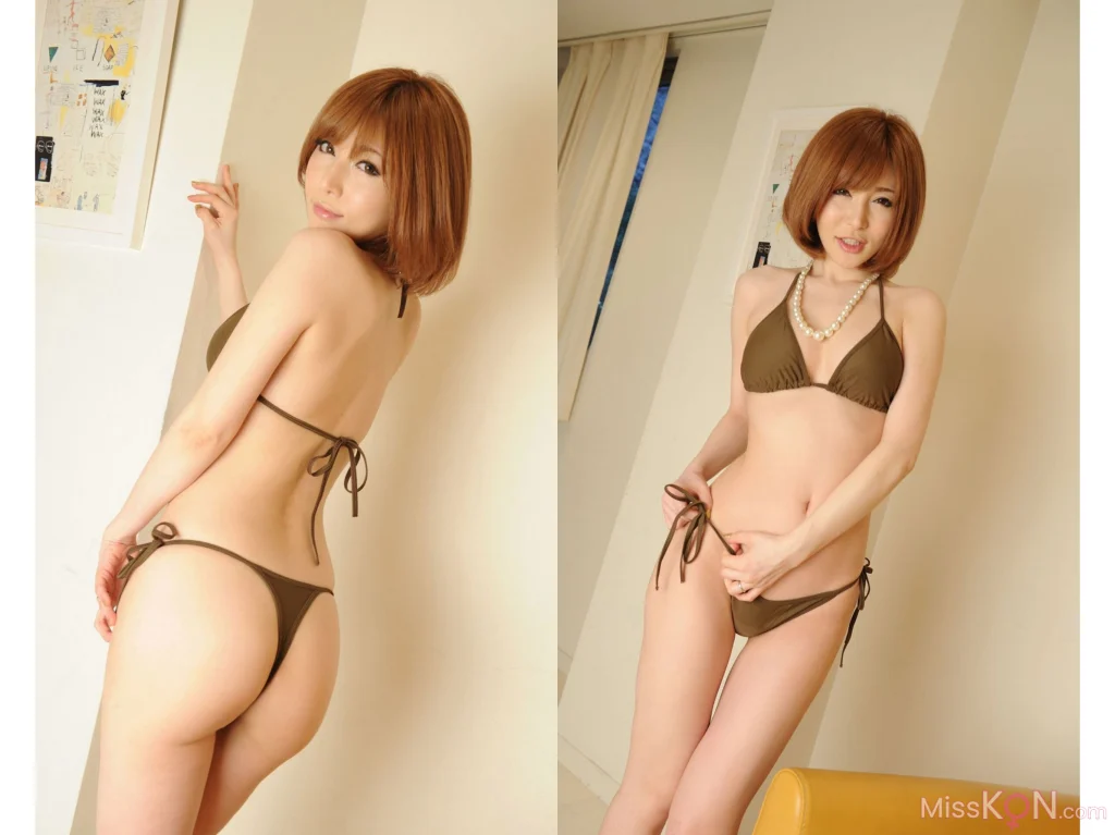 [JP] Yuria Satomi (里美ゆりあ): 濃密グラビア写真集 夫の部下を誘惑する団地妻 (54 photos)