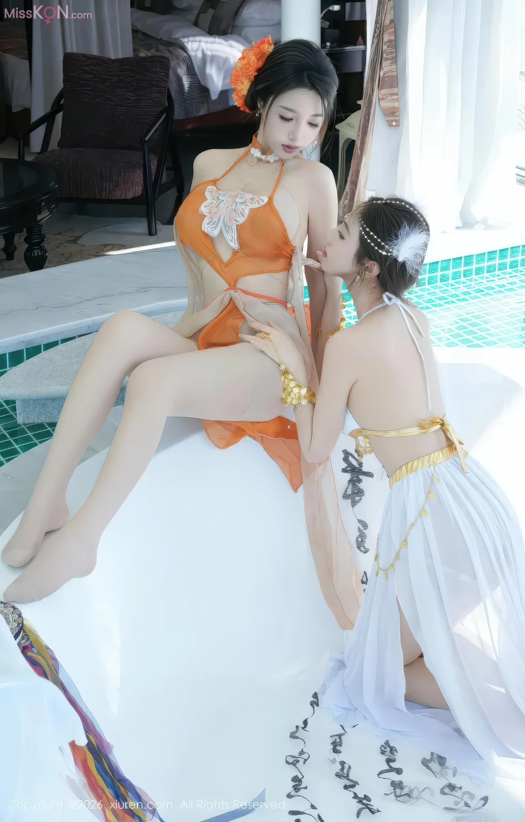 XIUREN No.11315: 桃桃·夭夭twins (83 photos) – Page 2