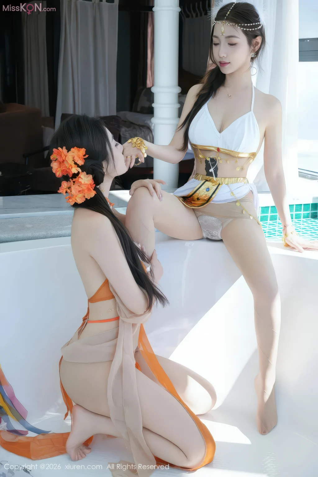 XIUREN No.11315: 桃桃·夭夭twins (83 photos) – Page 2