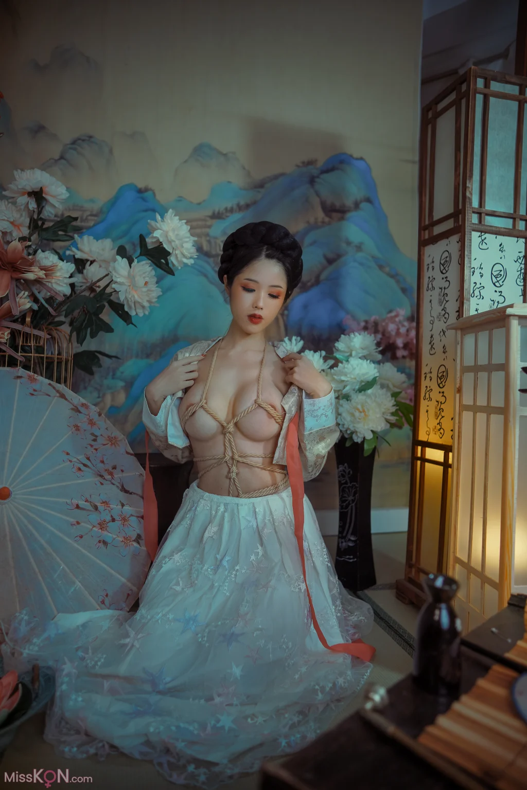 Coser@钛合金TiTi: 霜花店 (55 photos + 1 video)