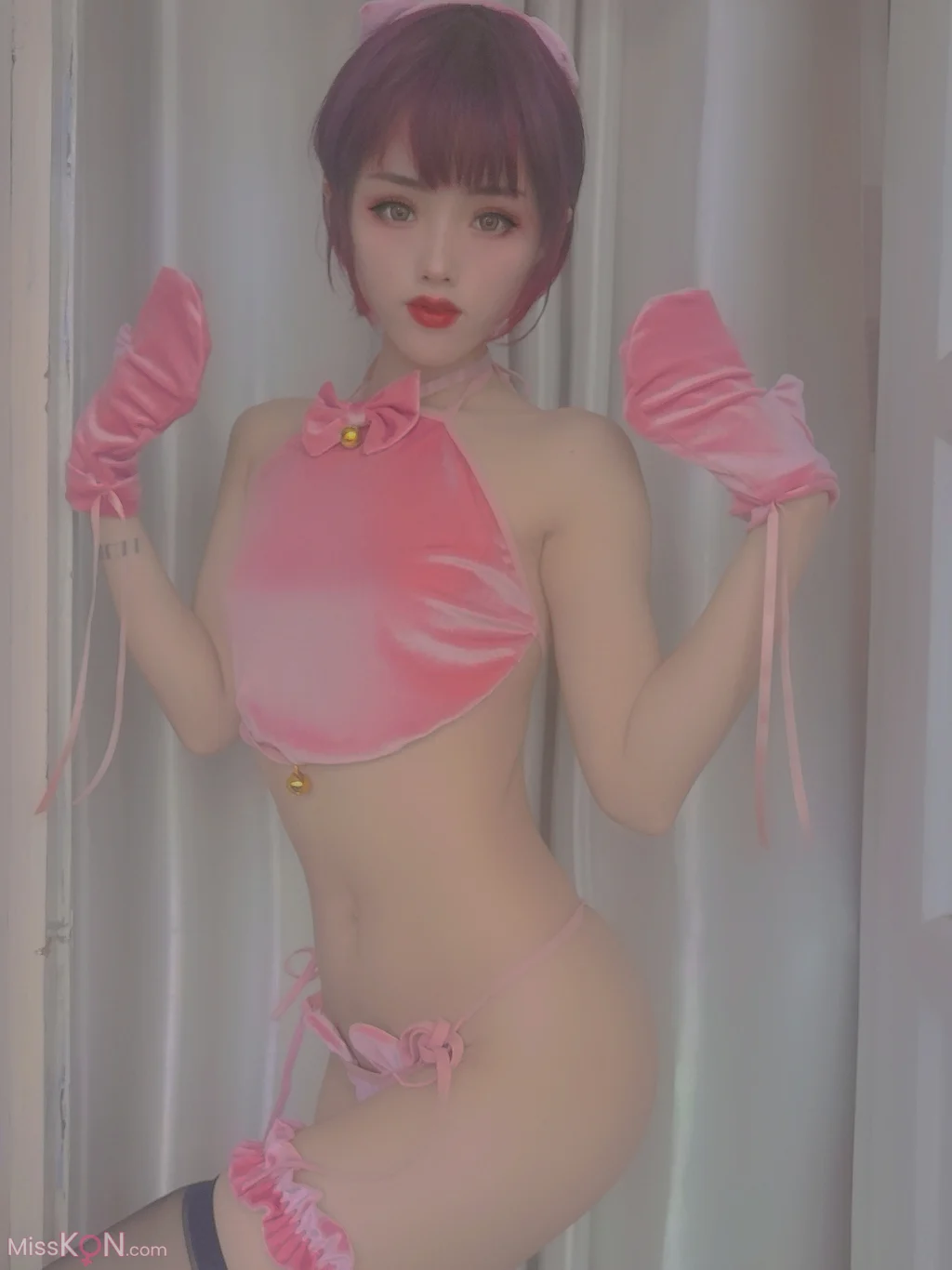 Coser@钛合金TiTi: 粉猪猪 (7 photos)