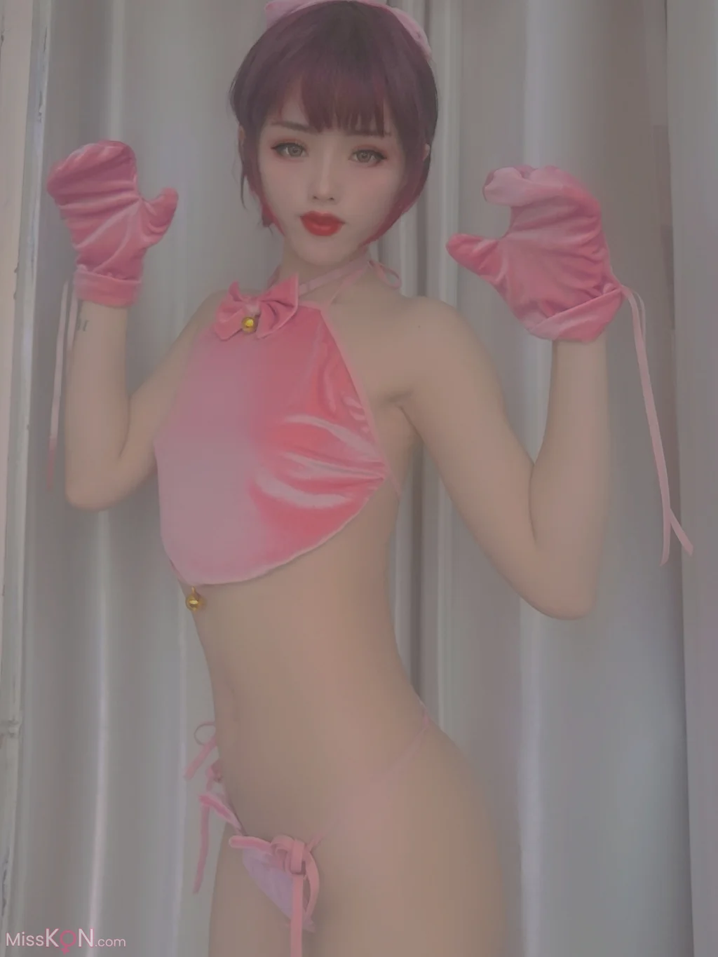 Coser@钛合金TiTi: 粉猪猪 (7 photos)