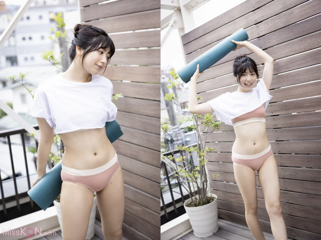 [JP] Rio Yoshida (吉田莉桜): FLASHデジタル写真集 となりの天使 (47 photos)