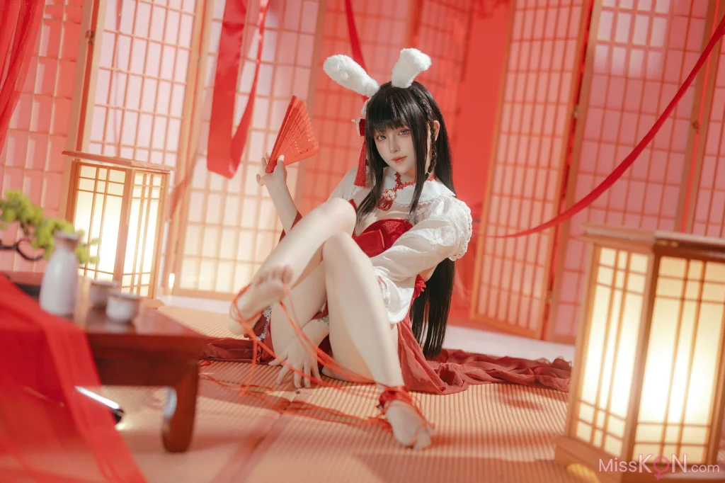 Coser@屿鱼: 碧蓝航线 大山 祈愿的巫女兔 (58 photos) – Page 2