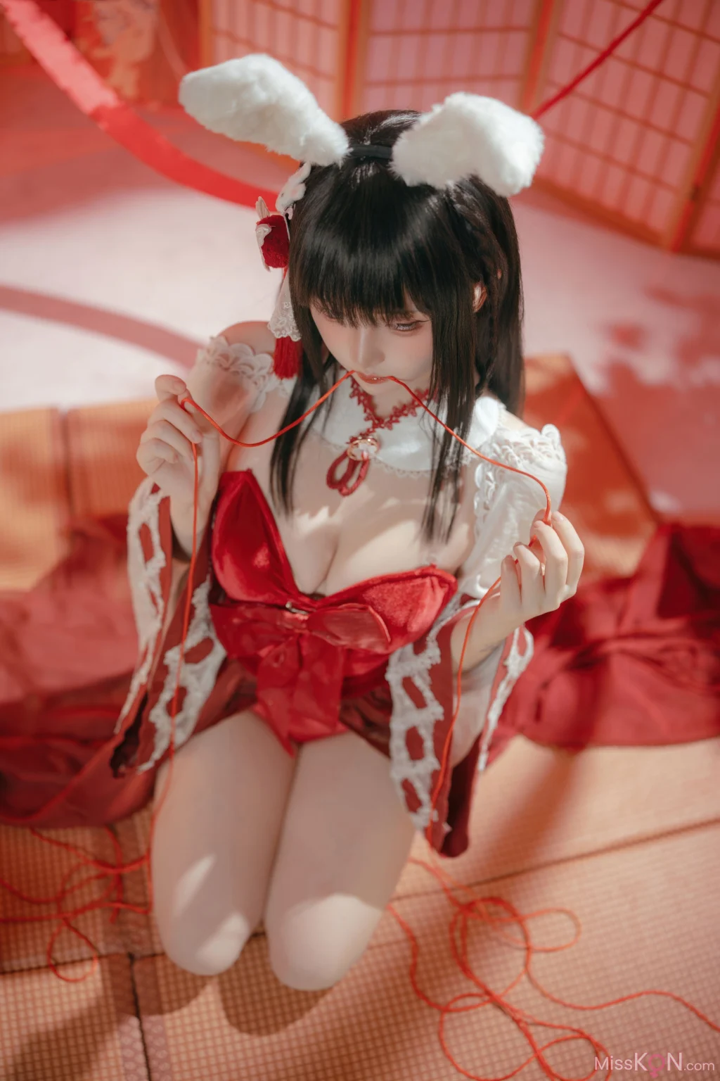 Coser@屿鱼: 碧蓝航线 大山 祈愿的巫女兔 (58 photos) – Page 2