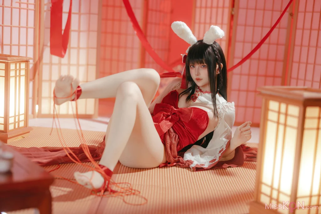 Coser@屿鱼: 碧蓝航线 大山 祈愿的巫女兔 (58 photos) – Page 2