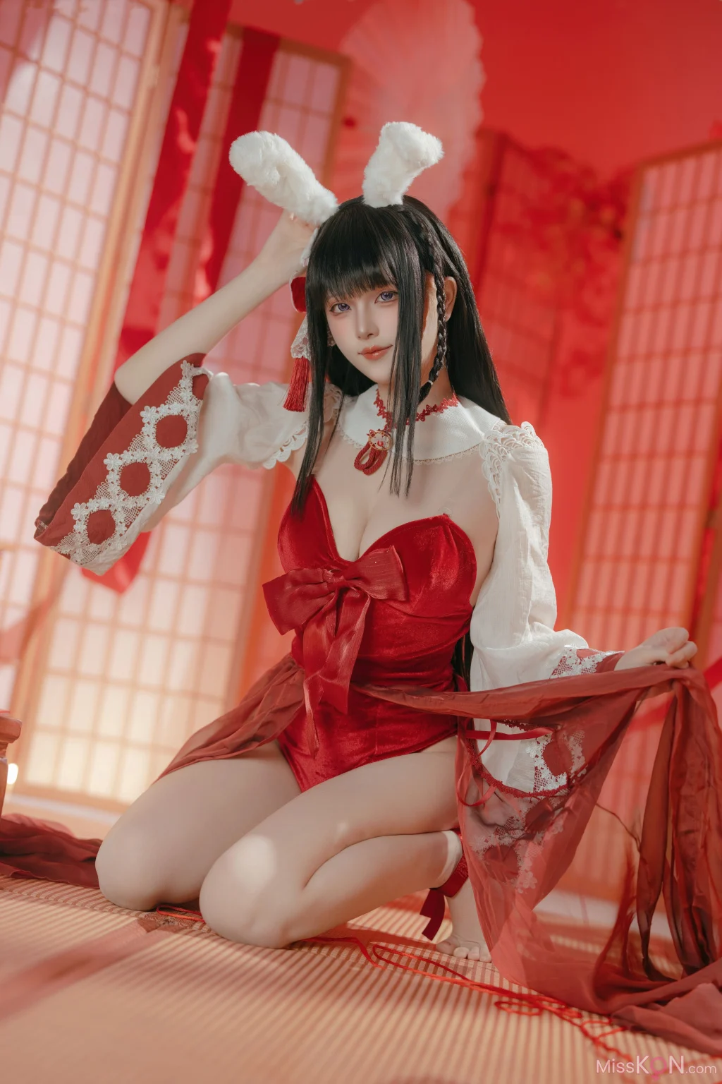 Coser@屿鱼: 碧蓝航线 大山 祈愿的巫女兔 (58 photos) – Page 2