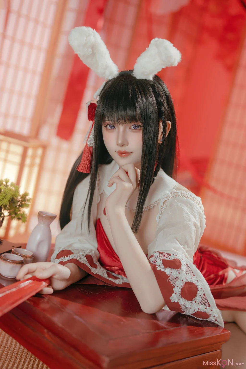 Coser@屿鱼: 碧蓝航线 大山 祈愿的巫女兔 (58 photos) – Page 2