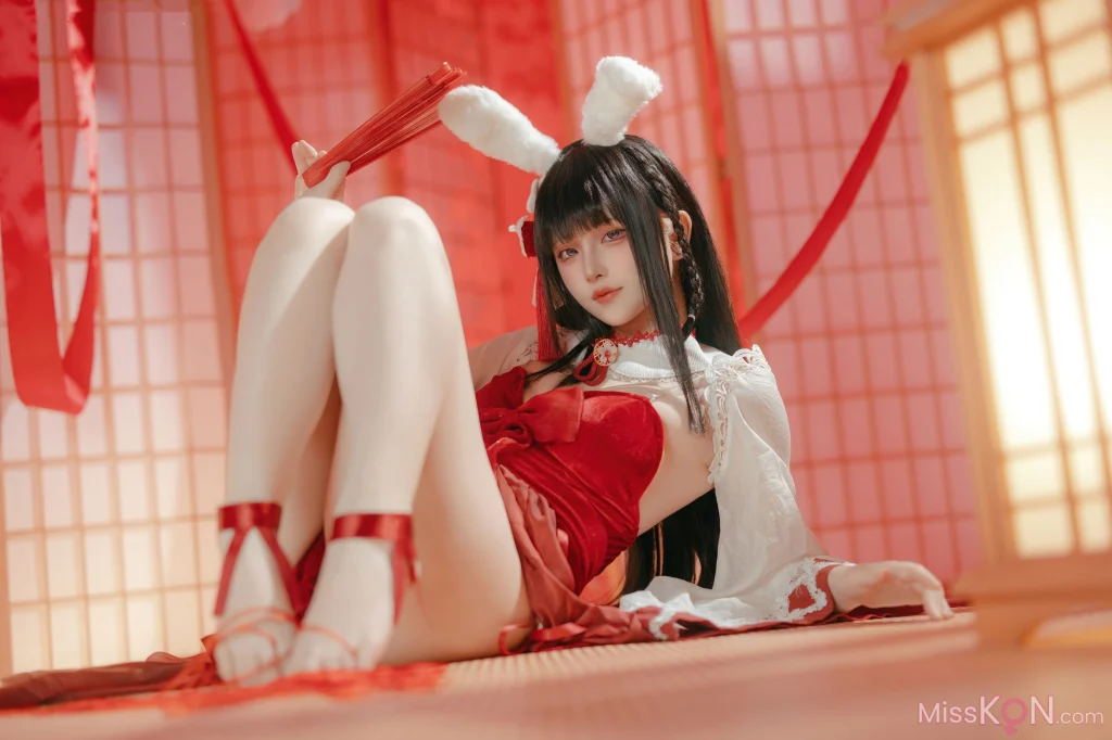 Coser@屿鱼: 碧蓝航线 大山 祈愿的巫女兔 (58 photos) – Page 2