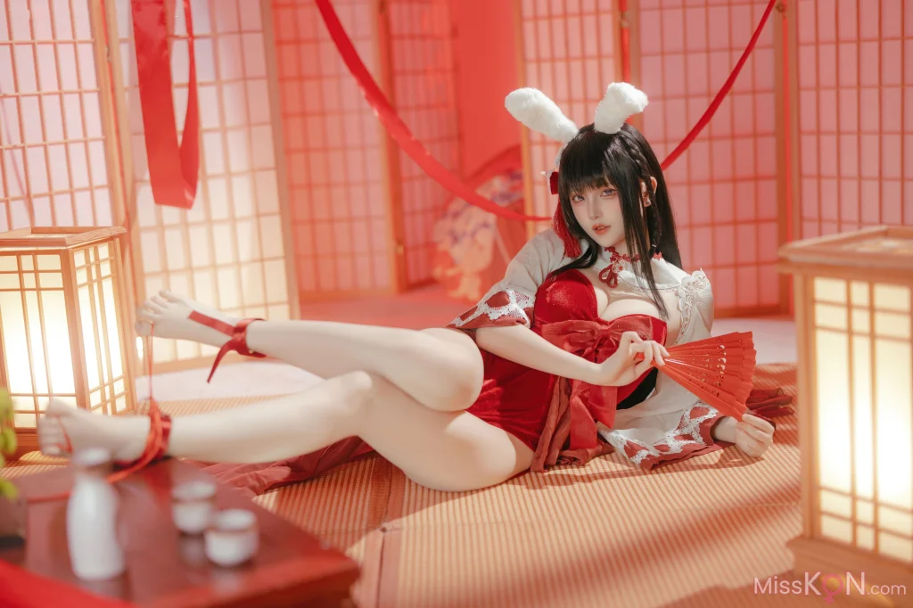 Coser@屿鱼: 碧蓝航线 大山 祈愿的巫女兔 (58 photos) – Page 2