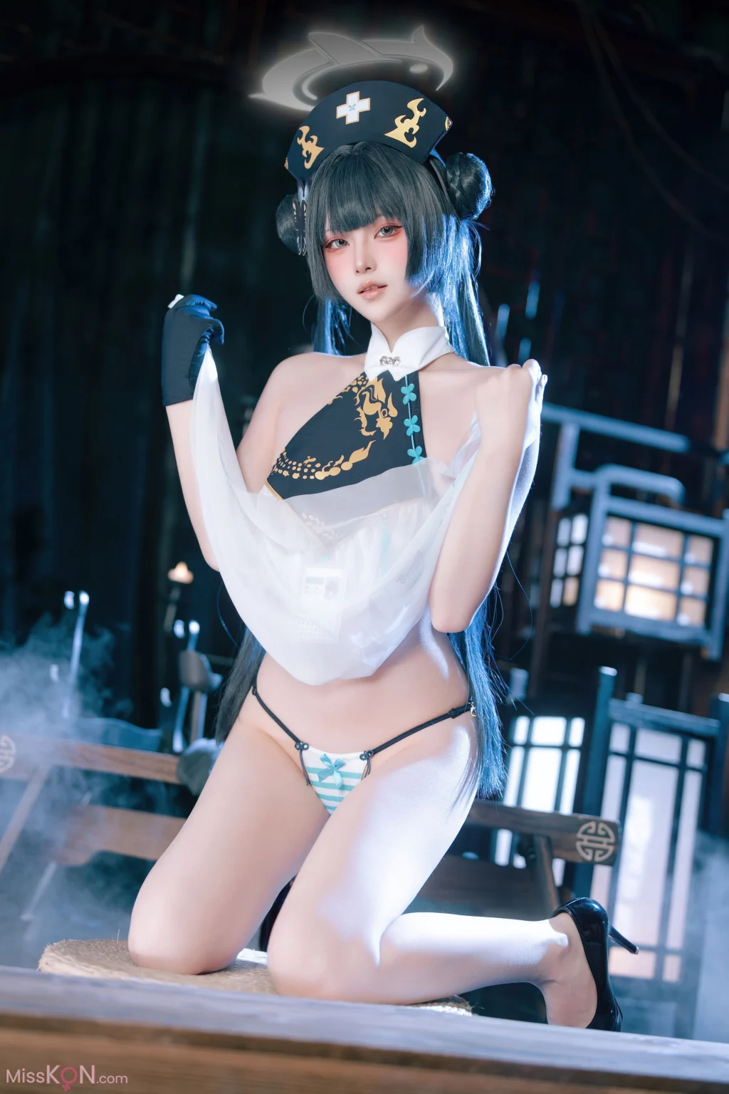 Coser@屿鱼: 蔚蓝档案 妃咲同人护士 (65 photos) – Page 2