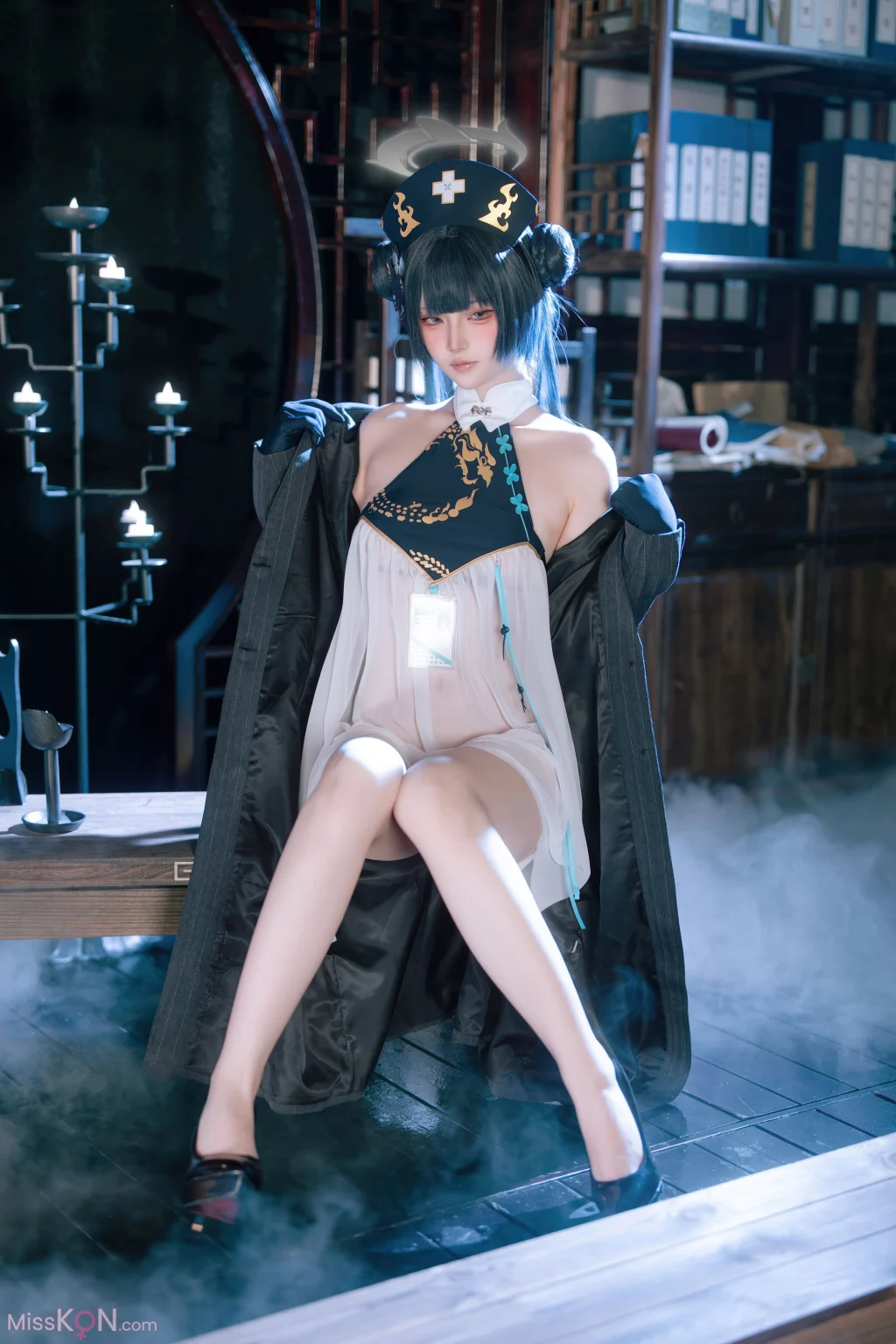 Coser@屿鱼: 蔚蓝档案 妃咲同人护士 (65 photos) – Page 2