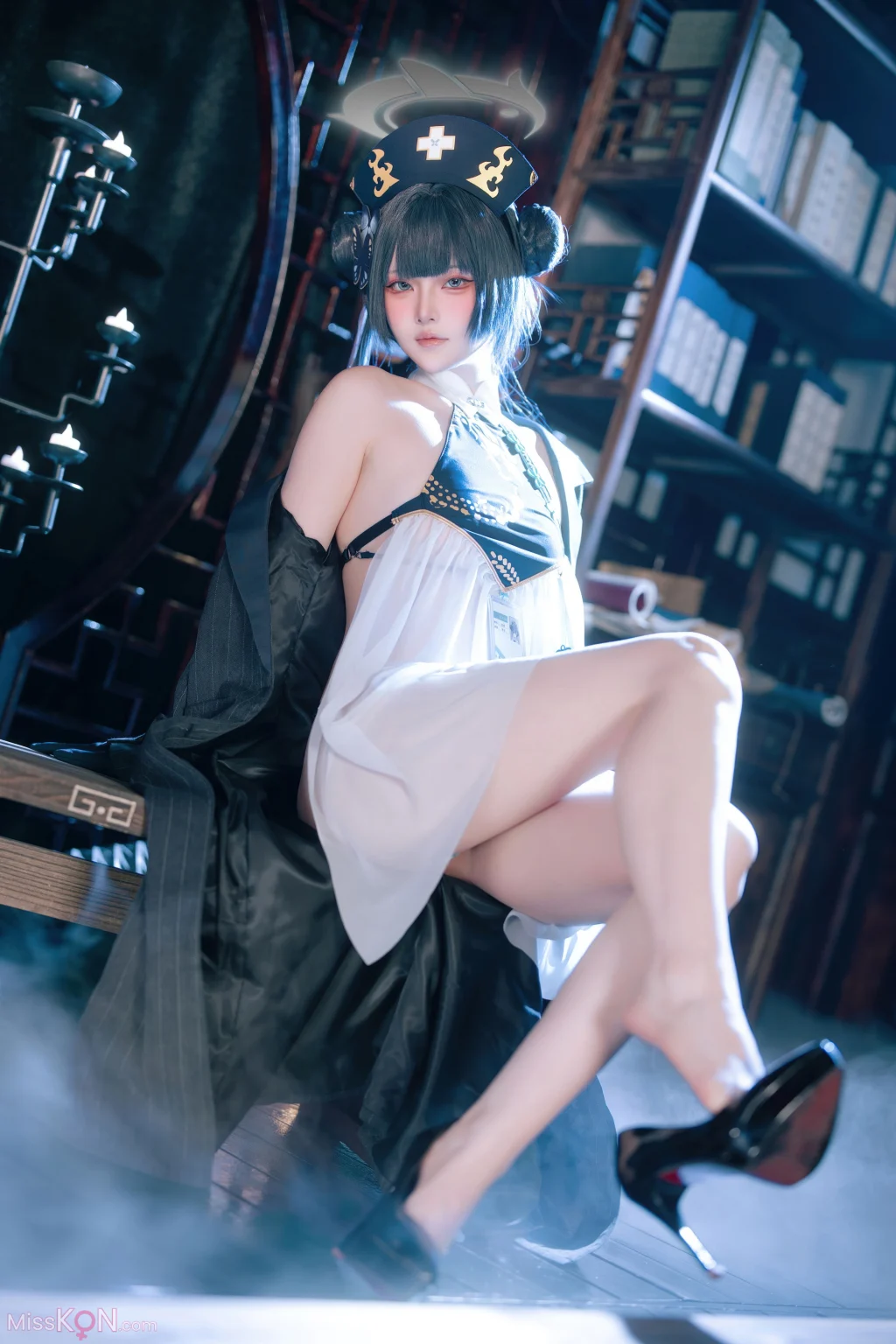 Coser@屿鱼: 蔚蓝档案 妃咲同人护士 (65 photos) – Page 3