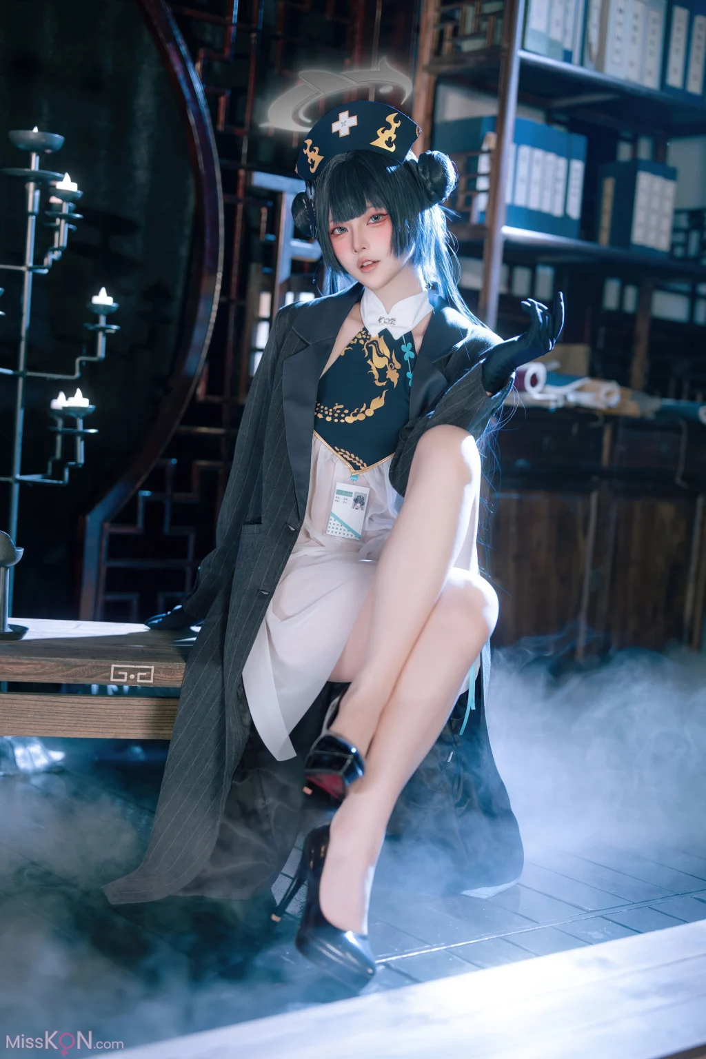 Coser@屿鱼: 蔚蓝档案 妃咲同人护士 (65 photos) – Page 3
