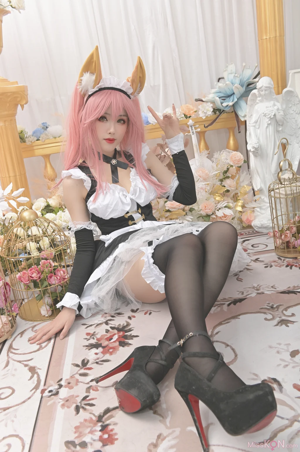 Coser@钛合金TiTi: 女仆小玉 (28 photos)