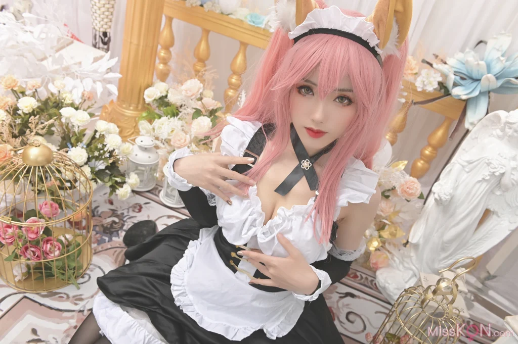 Coser@钛合金TiTi: 女仆小玉 (28 photos)