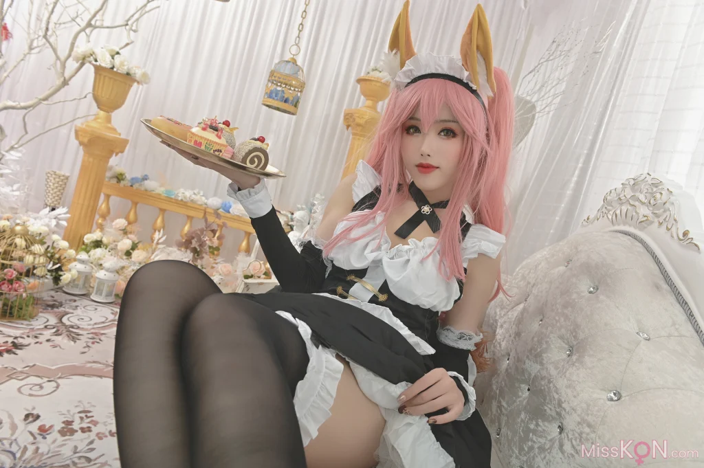 Coser@钛合金TiTi: 女仆小玉 (28 photos)