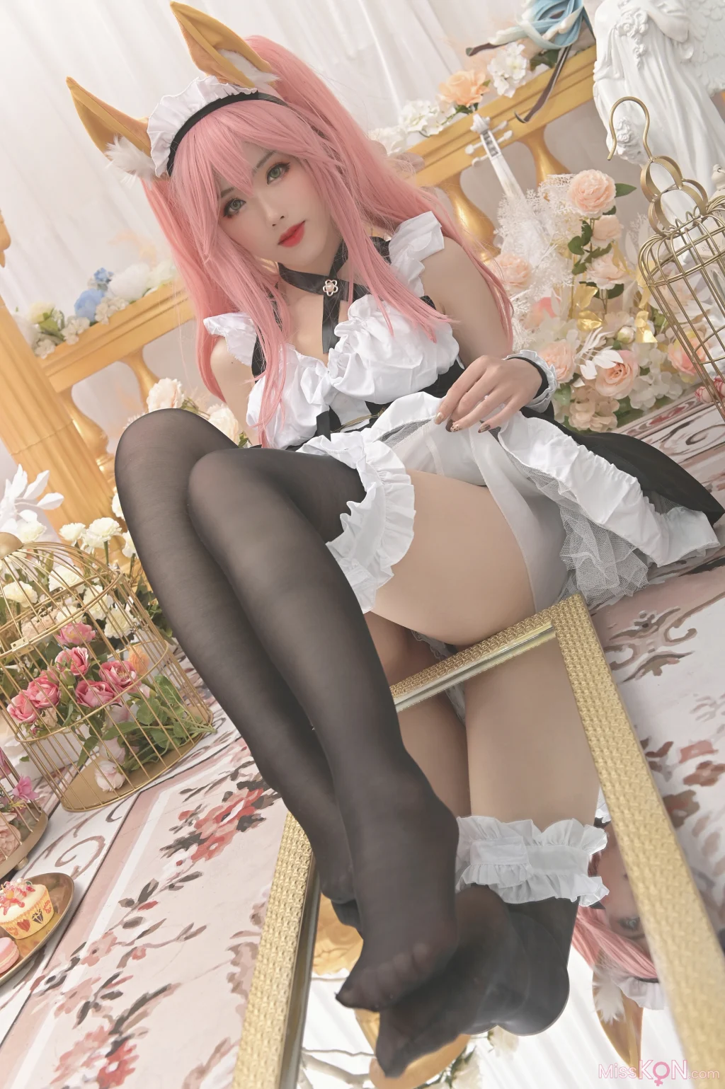 Coser@钛合金TiTi: 女仆小玉 (28 photos)