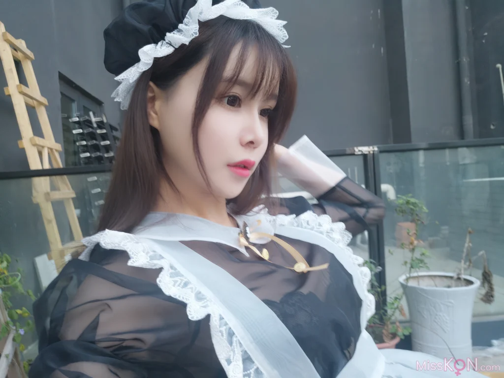 Coser@亚马逊鲶鱼: 黑色透明女仆 (33 photos) – Page 2