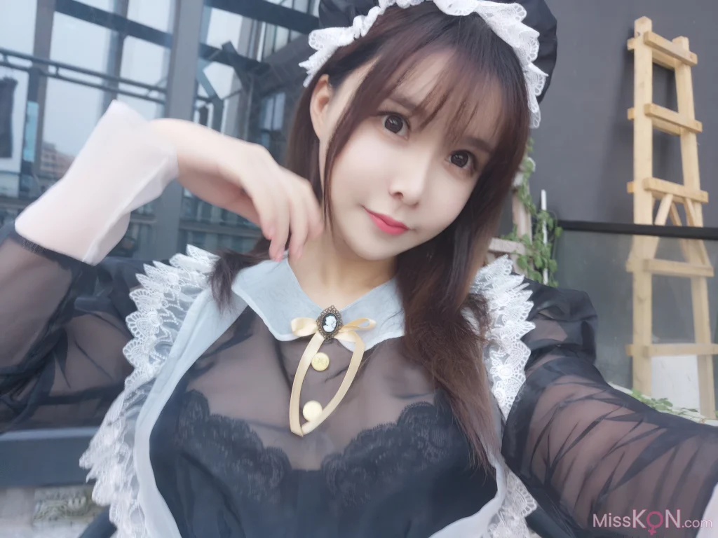 Coser@亚马逊鲶鱼: 黑色透明女仆 (33 photos) – Page 2