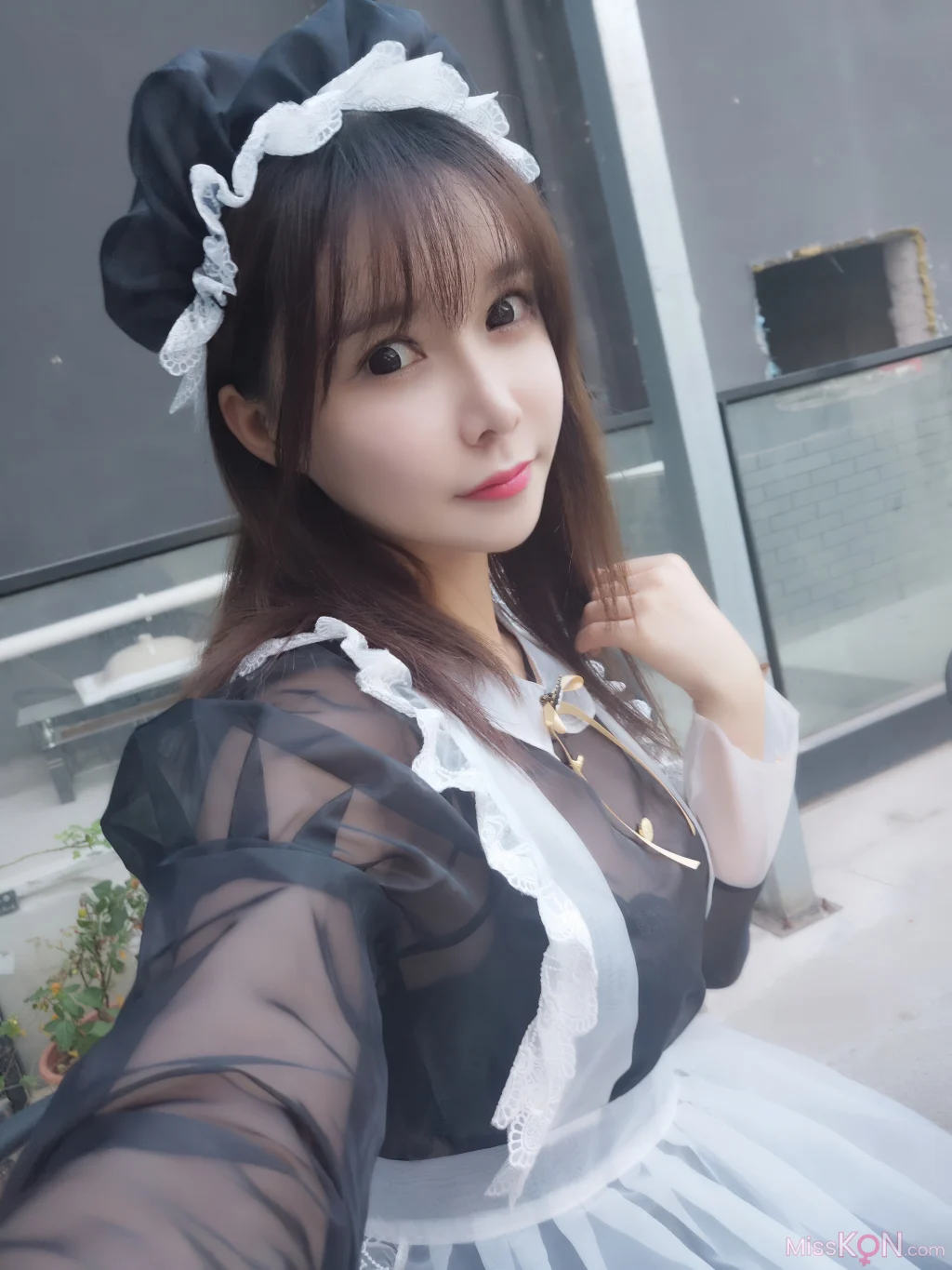 Coser@亚马逊鲶鱼: 黑色透明女仆 (33 photos) – Page 2