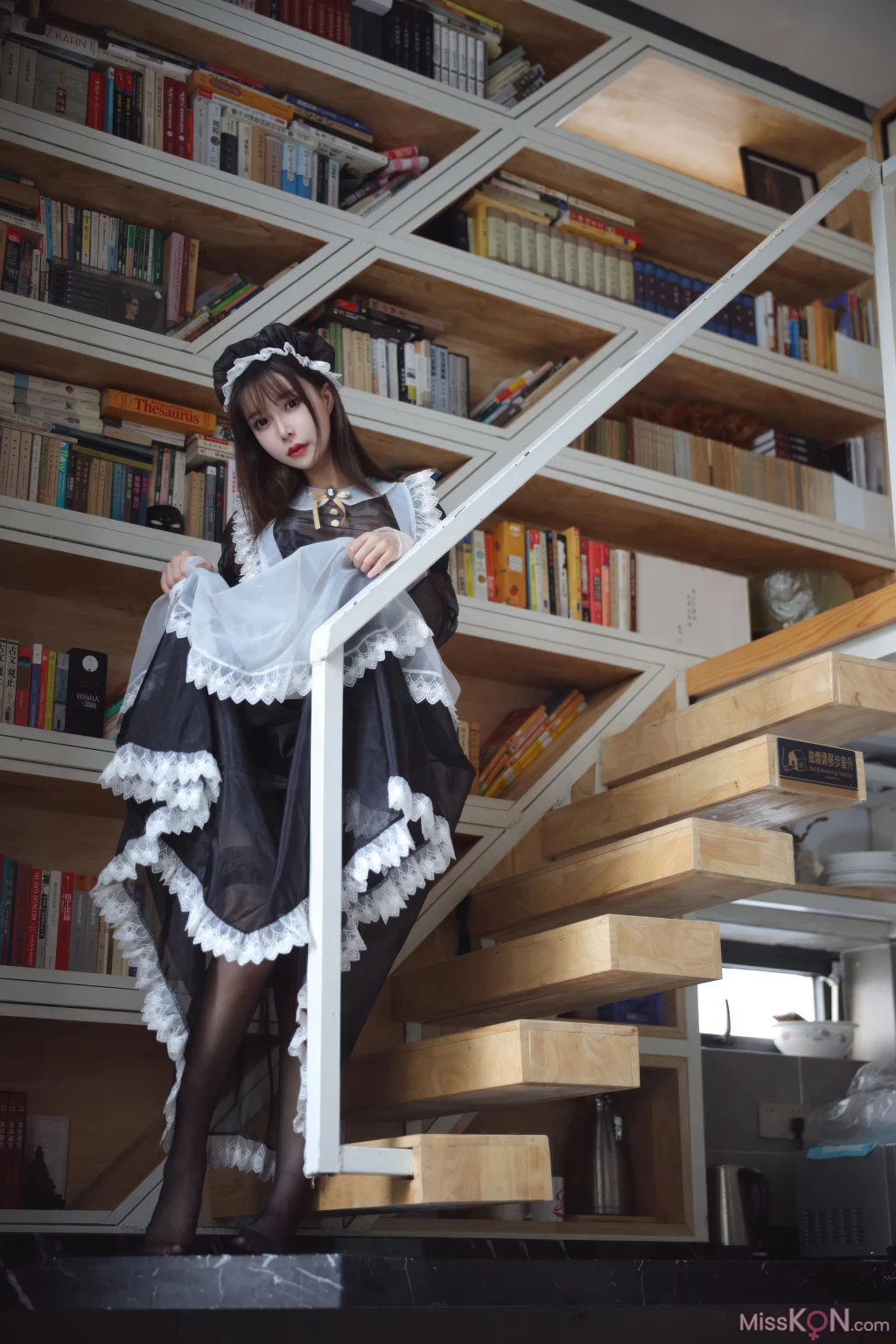 Coser@亚马逊鲶鱼: 黑色透明女仆 (33 photos) – Page 2