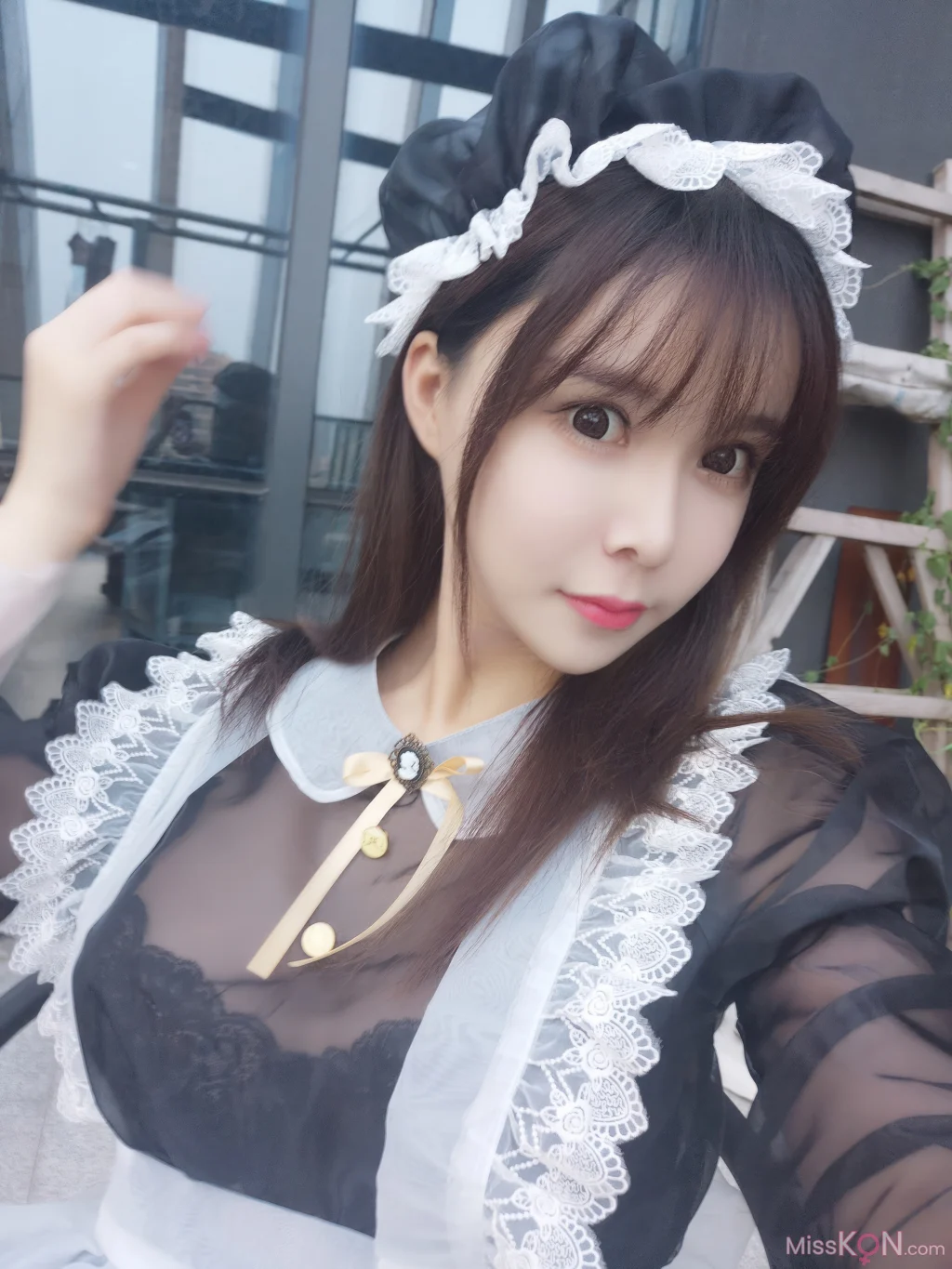 Coser@亚马逊鲶鱼: 黑色透明女仆 (33 photos) – Page 2