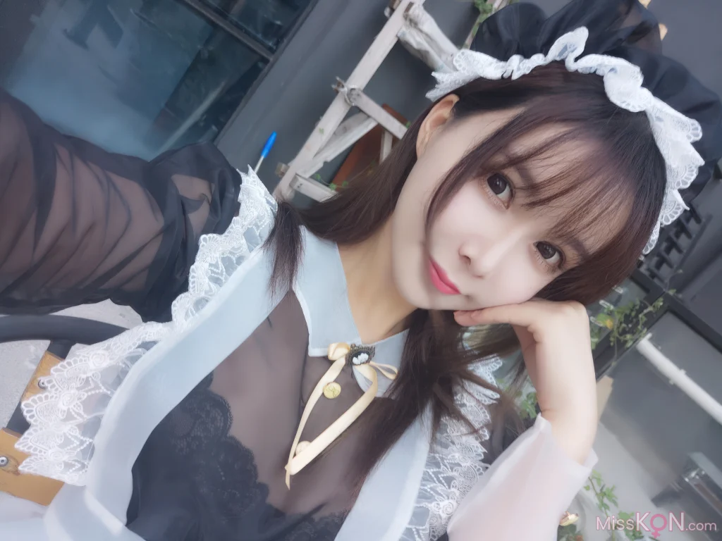Coser@亚马逊鲶鱼: 黑色透明女仆 (33 photos) – Page 2