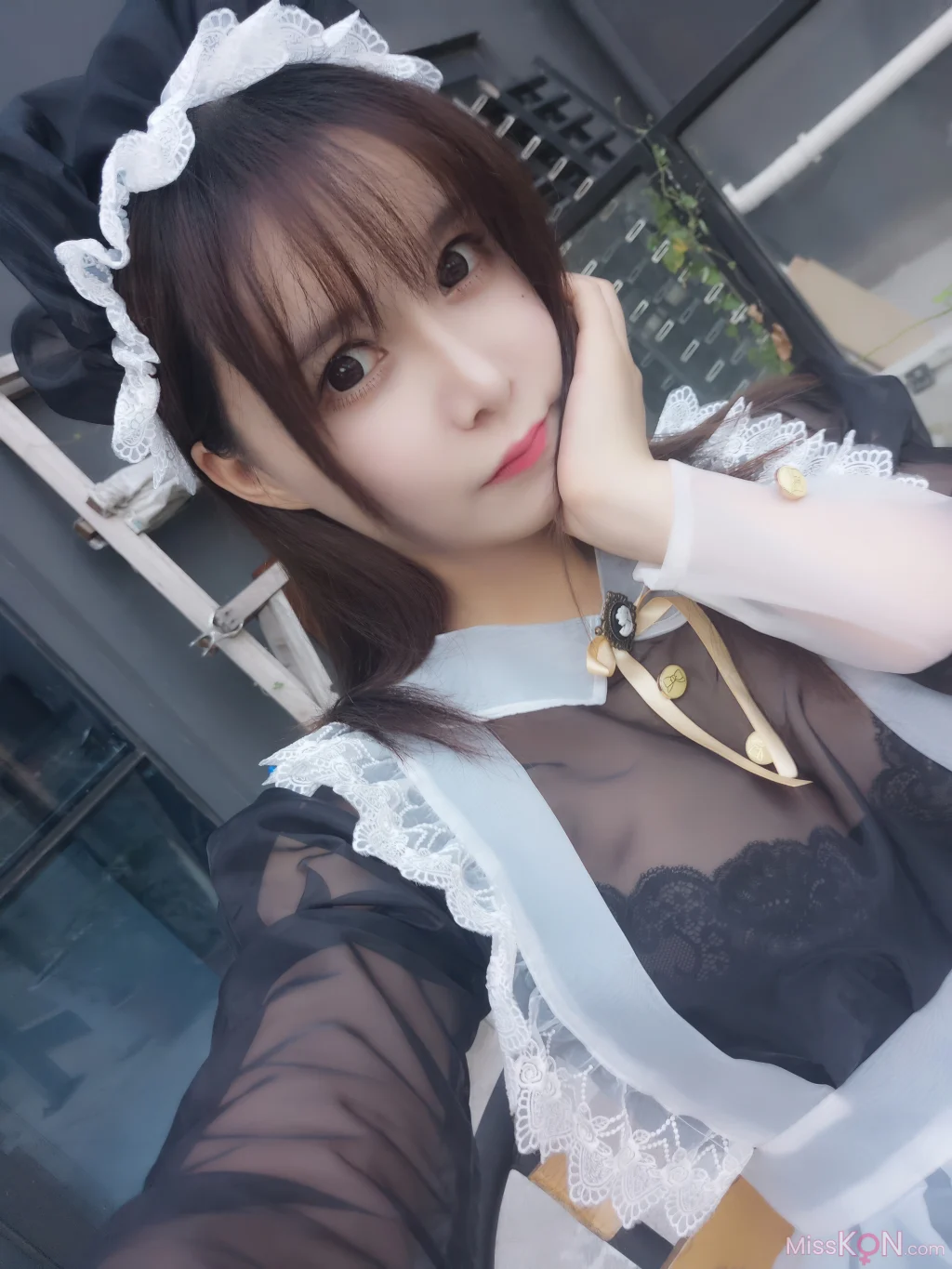 Coser@亚马逊鲶鱼: 黑色透明女仆 (33 photos) – Page 2