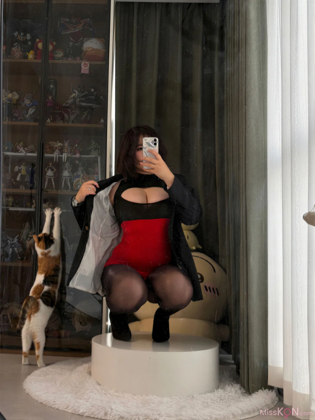 Coser@阿半今天很开心: 社畜自拍 (76 photos + 3 videos)